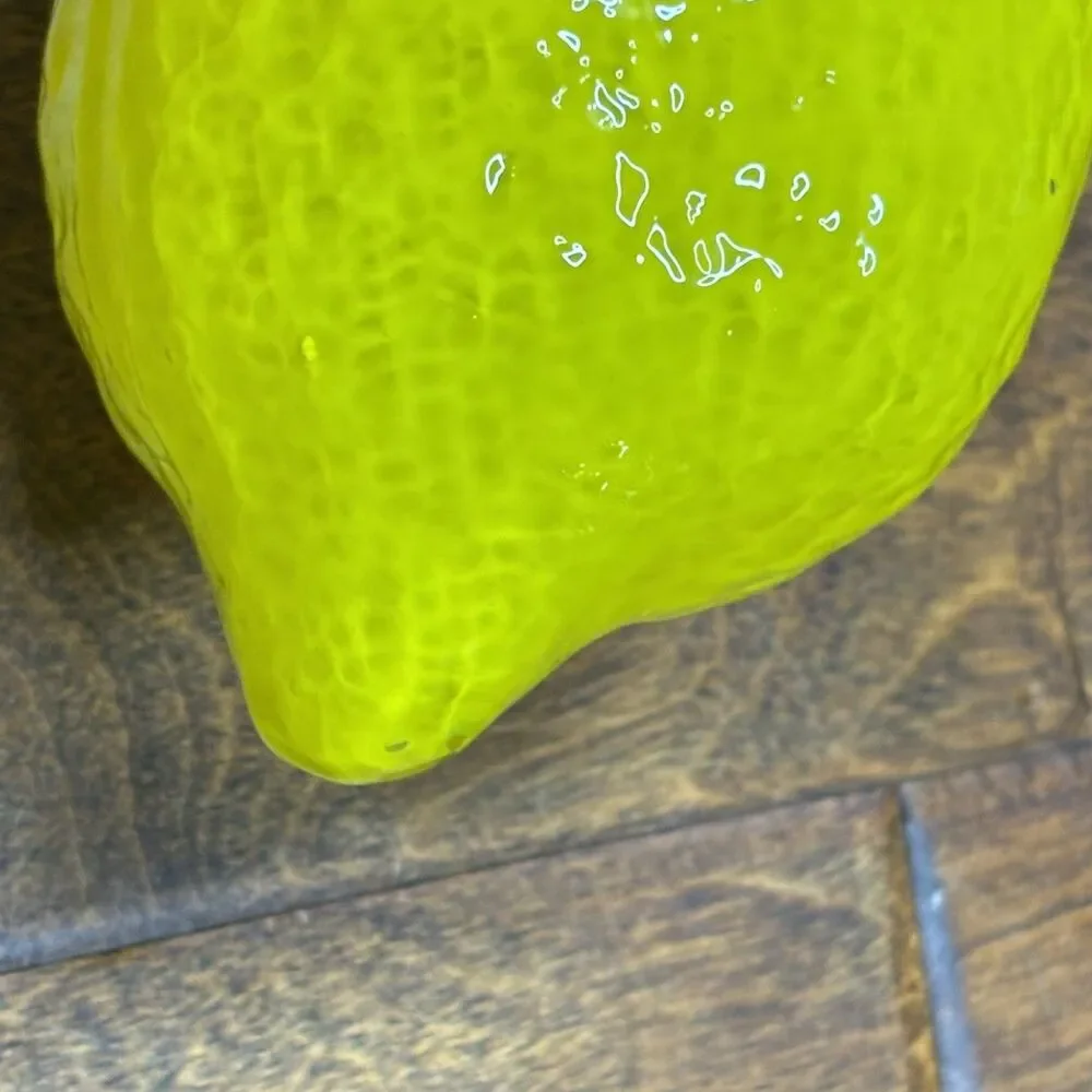 Murano style glass Fruit 4.5